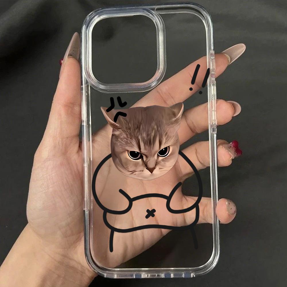 Acrylic Phone Case for iPhone 11 12 13 14 Pro 12 14 16 Pro Max for Samsung A16 A36 A56 S24 FE High-quality Painted Anti-fall Mobile Phone Case