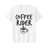 Coffeerider Coffee Rider Cycling T Shirt White Vintage Homme Top For Everyday Wear Stylish Stretched Slightly Breathable