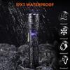 High Power LED Flashlight Type-c Rechargeable Flashlight Strong Light Outdoor Portable Torch Light Camping Fishing Work Lantern