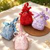 Elegant Handheld Wedding Candy Gift Box for Guests