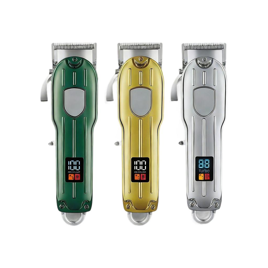 High-Power Titanium Men's Electric Hair Clipper and Trimmer