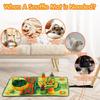 Dog Cat Rabbit Snuffle Mat Mental Stimulation Sensory Enrichment Non-Slip Durable Easy Clean Fleece Training Toy