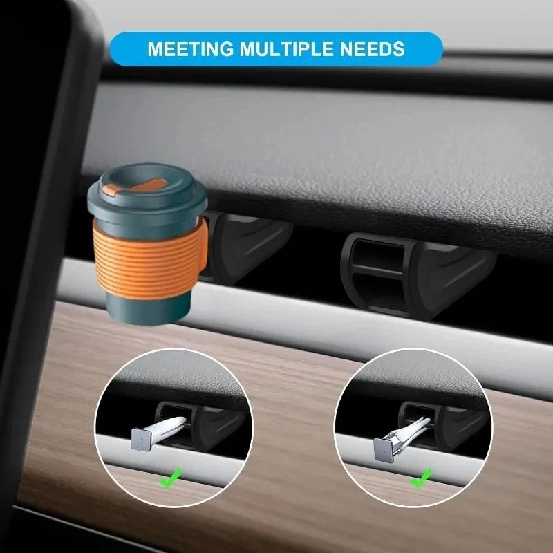 for Tesla Model Y L Juniper 2025 Standard 2026 Air Outlet Vent Aromatherapy Clip Freshener Adapter Bracket Fragrance Converter
