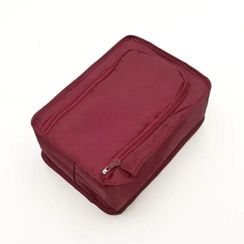 1 szt. Przenośne Torby na Buty Podróżne Pojemne Wielofunkcyjne Wodoodporne Składane do Przechowywania Duża Pojemność Organizer na Buty