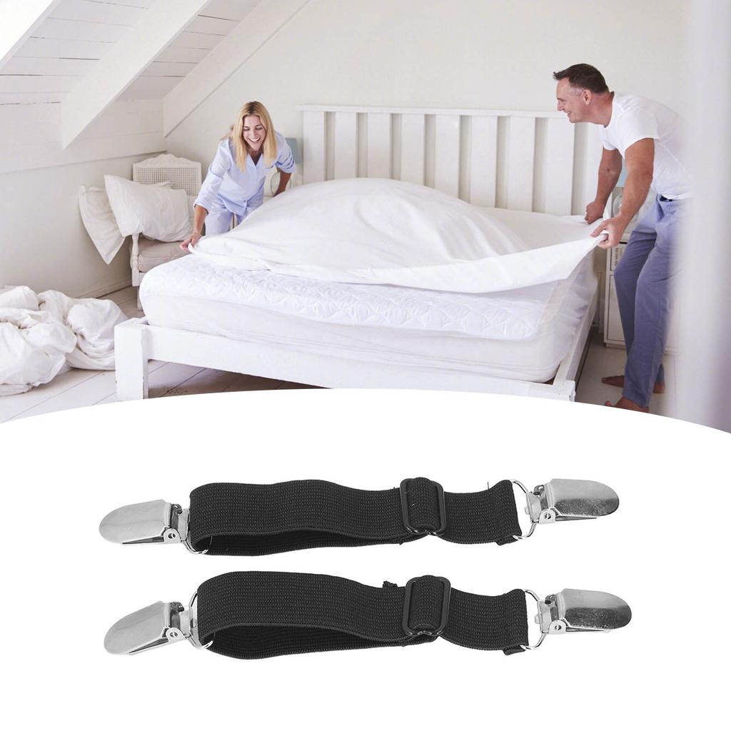 2pcs Sheet Straps Comfortable   Convenient Practical Flexible Elastic Easy Replaceable Bedding Supplies