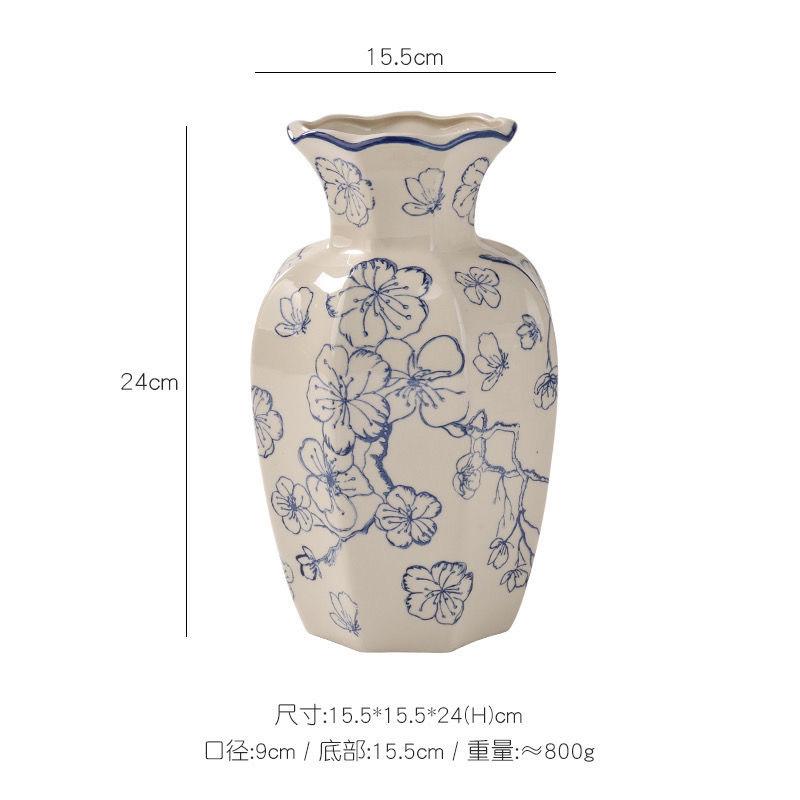Plant Pots Table Decoration Ornaments Flower Arrangement Ceramic Vases Room Aesthetic Decor