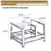 GOWKE Stainless Steel Commercial Chopping Board Rack
