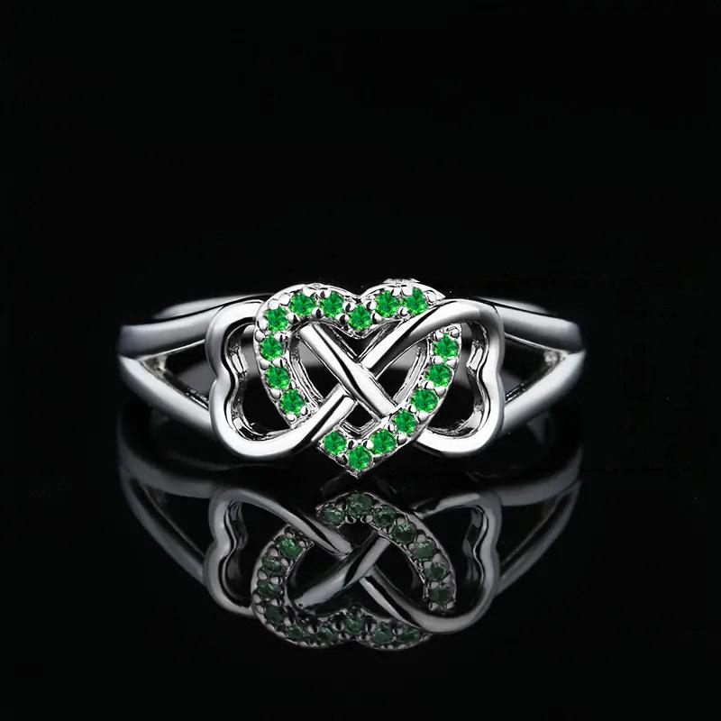 

Милое женское кольцо с микроинкрустацией в виде сердца, универсальный свитер для осени и зимы с ювелирными подарками 12