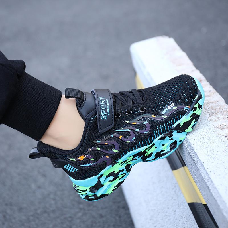 Boys' Shoes 2025 New Spring Children's Dad Sports Middle and Old Children's Spring and Autumn Children's Running Tide Shoes