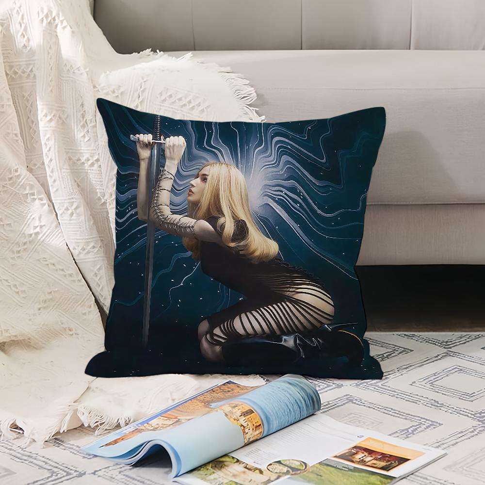 Singer Poppy Empty Hands Hot Album Pillow Case Office Cushions Suitable For Sofa Car Bedroom Decorative Cushion Cover