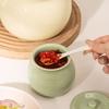 High Temperature Resistant Ceramic Seasoning Bottle Large Capacity Condiment Container  Butter