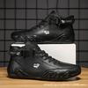 Didi Ram popular men's shoes high-top cotton shoes men's casual shoes winter velvet thickened shoes Martin boots men's