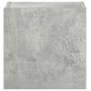3 piece TV cabinet set concrete grey particleboard
