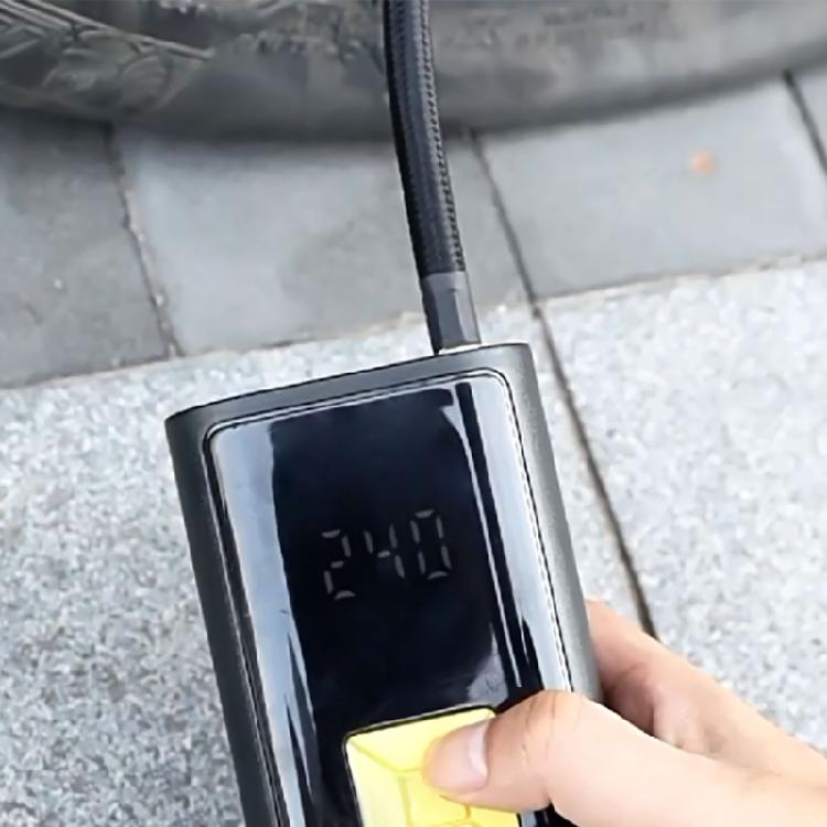 Multifunctional Efficient Starting Device High Efficiency Tire Inflator Air Compressor with Presets Pressure for Vehicle