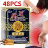 48 Stück/6 Beutel chinesisches Cordyceps-Schmerzlinderungspflaster für Schulter, Hals, Rücken, Kniegelenk, Muskelschmerzen, Linderung im Gesundheitswesen