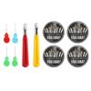 Conjunto de Ferramentas de Costura Caixa Agulha de Mão Removedor de Linha Idoso Passador Automático Kit DIY
