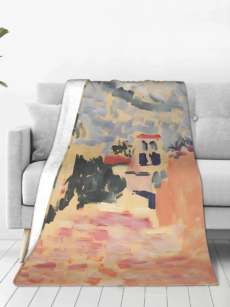 Henri Matisse Flannel Blanket Soft Warm Throw for Kids  Adults Bedroom Bedspread Sofa Bed Cover