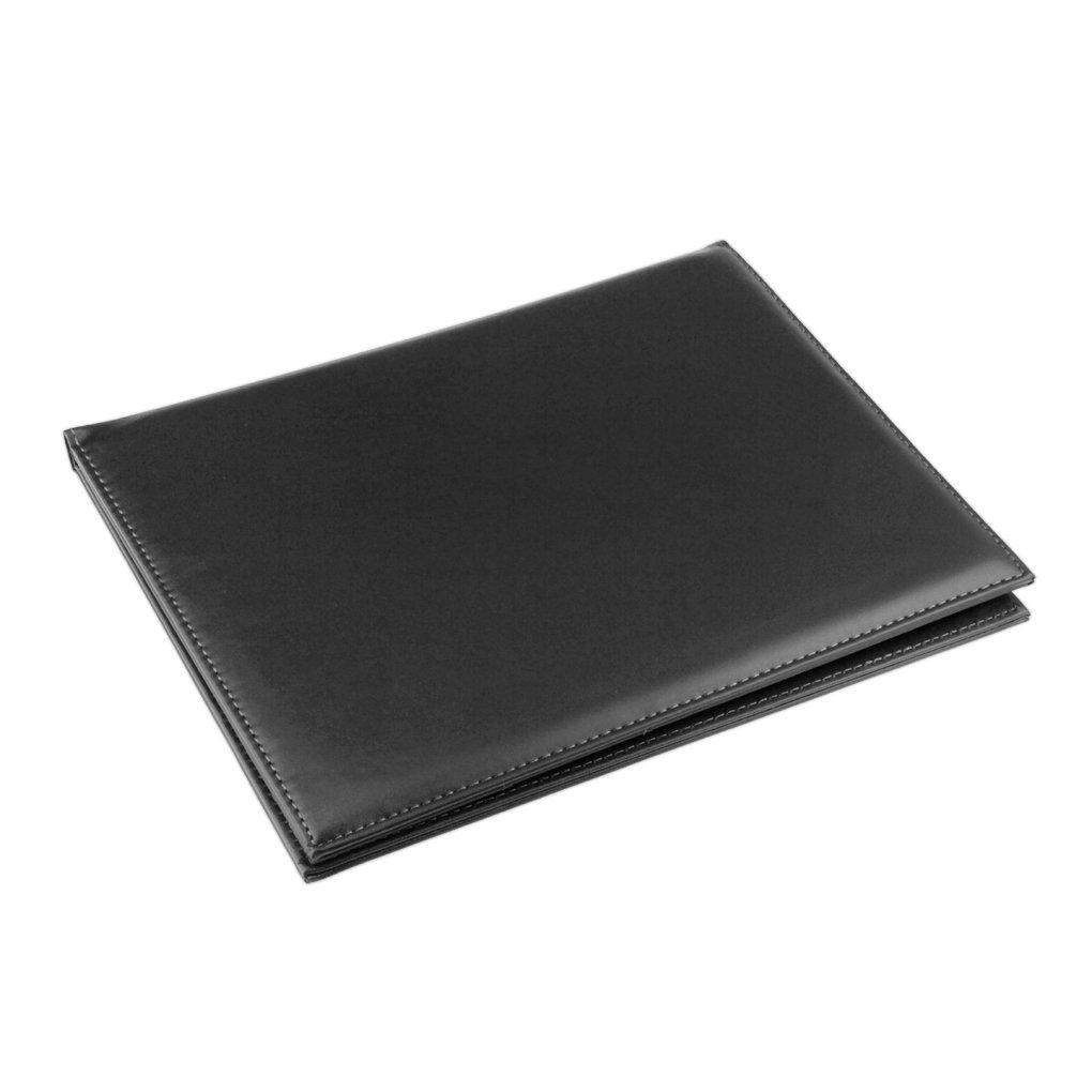 Clip din piele PU A4 pentru documente de conferință, pix pentru cărți de vizită, semnătură, birou, clipboard negru, bifold, dosar, dosar, dosar, dosar, suport pentru hârtie,