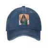Retro Snoop Dogg Jesus Baseball Caps for Unisex Women Distressed Washed Snapback Cap Rapper Outdoor Activities Caps Hat