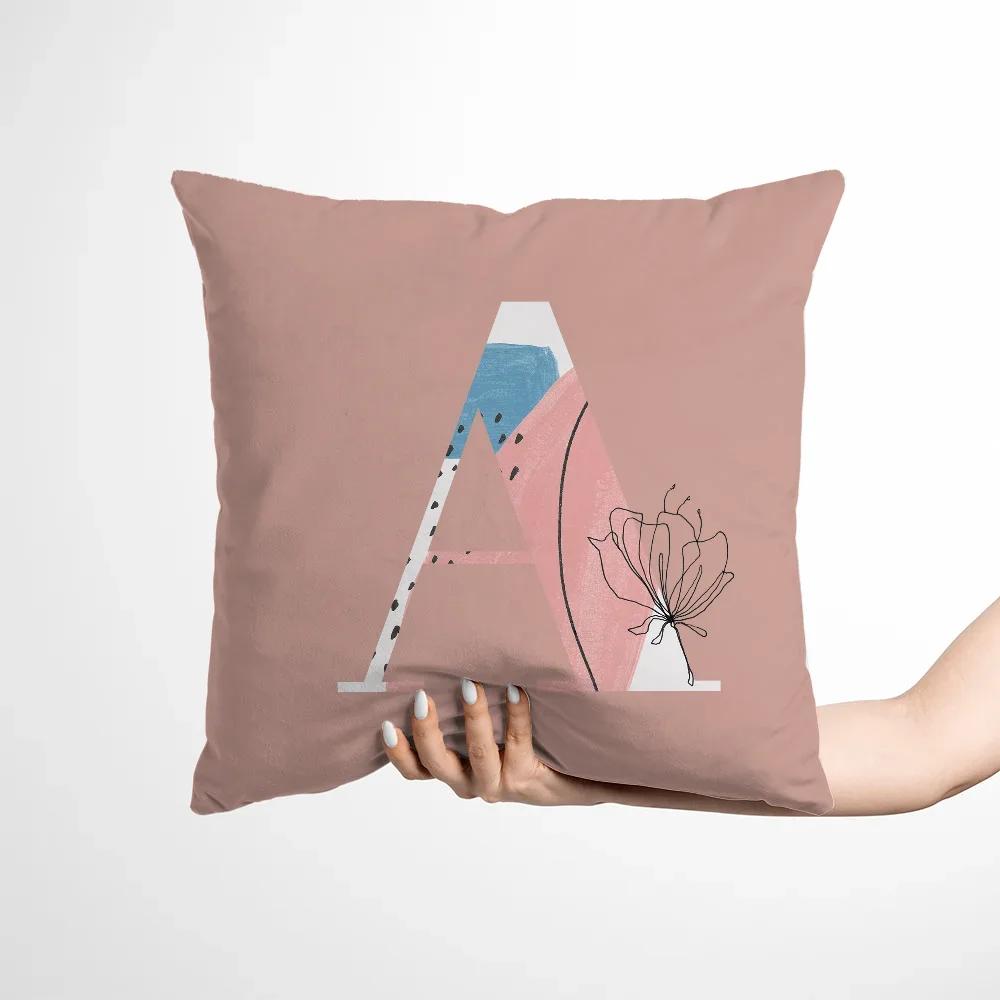 Modern Home Decoration Products English Letters  Cushion Cover X Cushions Covers Pillow Cases Decorative Pillows Sofa