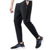 Ice Silk Mesh Cool and Breathable Sweatpants Men's Summer Thin Green Loose Casual Trousers