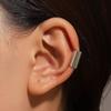 Stainless Steel Non Piercing Ear Cuff Geometric Shape Stainless Steel Ear Clip  For Men