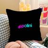 P-Polini Italy Scooter Race Cushion Cover Decorative Pillow Sofa Home Decor Case Pillow Cases