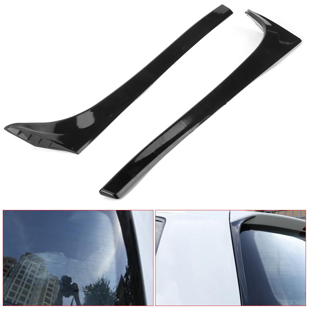 2Pcs Car Rear Window Side Wing Spoiler Fit for 7 MK7 7Celsius7.5 2014-2018