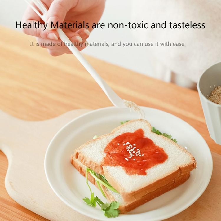 Multifunctional Hand Egg Beater Stirrer Baking Blenders Tool Double Head Whisk with Small Spoon Cream Stirring Stick