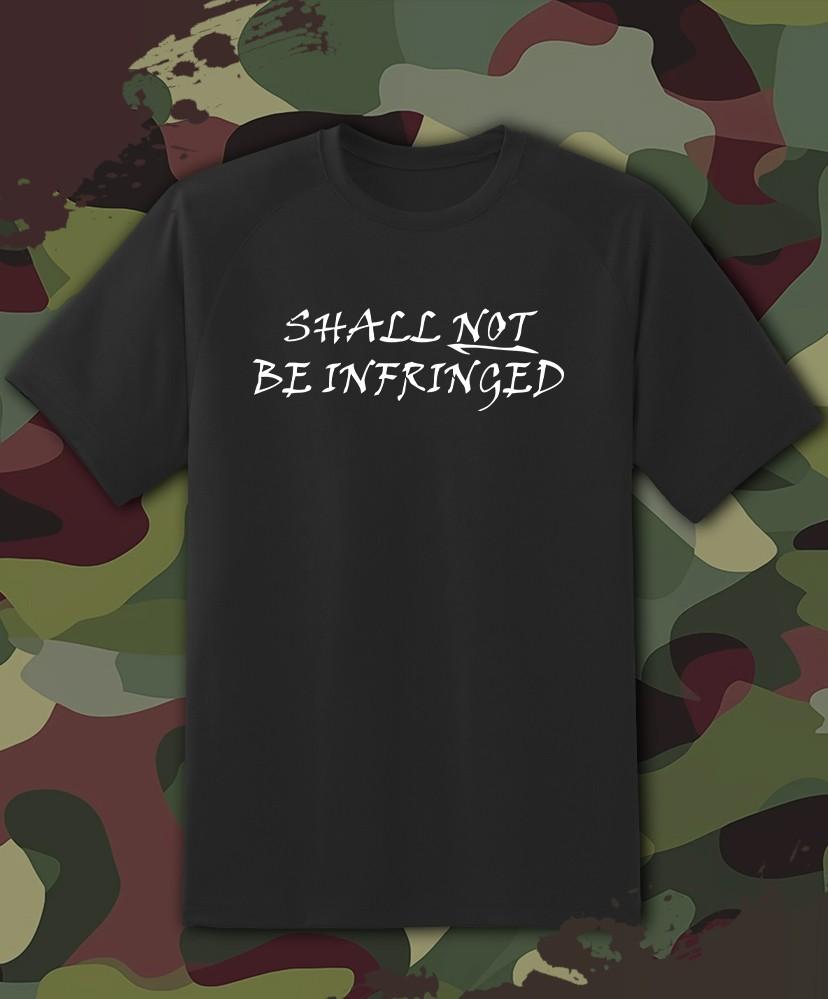 Shall Not be Infringed Gun Rights 2A AR15 Shirt - Adult & Youth sizes to 6XL Unisex T-Shirt XXXXL