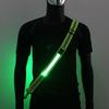USB ładowany Regulowany LED Odblaskowy Pas Rowerowy Odblaskowy Sprzęt do Biegania Bezpieczeństwo Odblaskowy Sprzęt do Biegania na Biegi Nocne