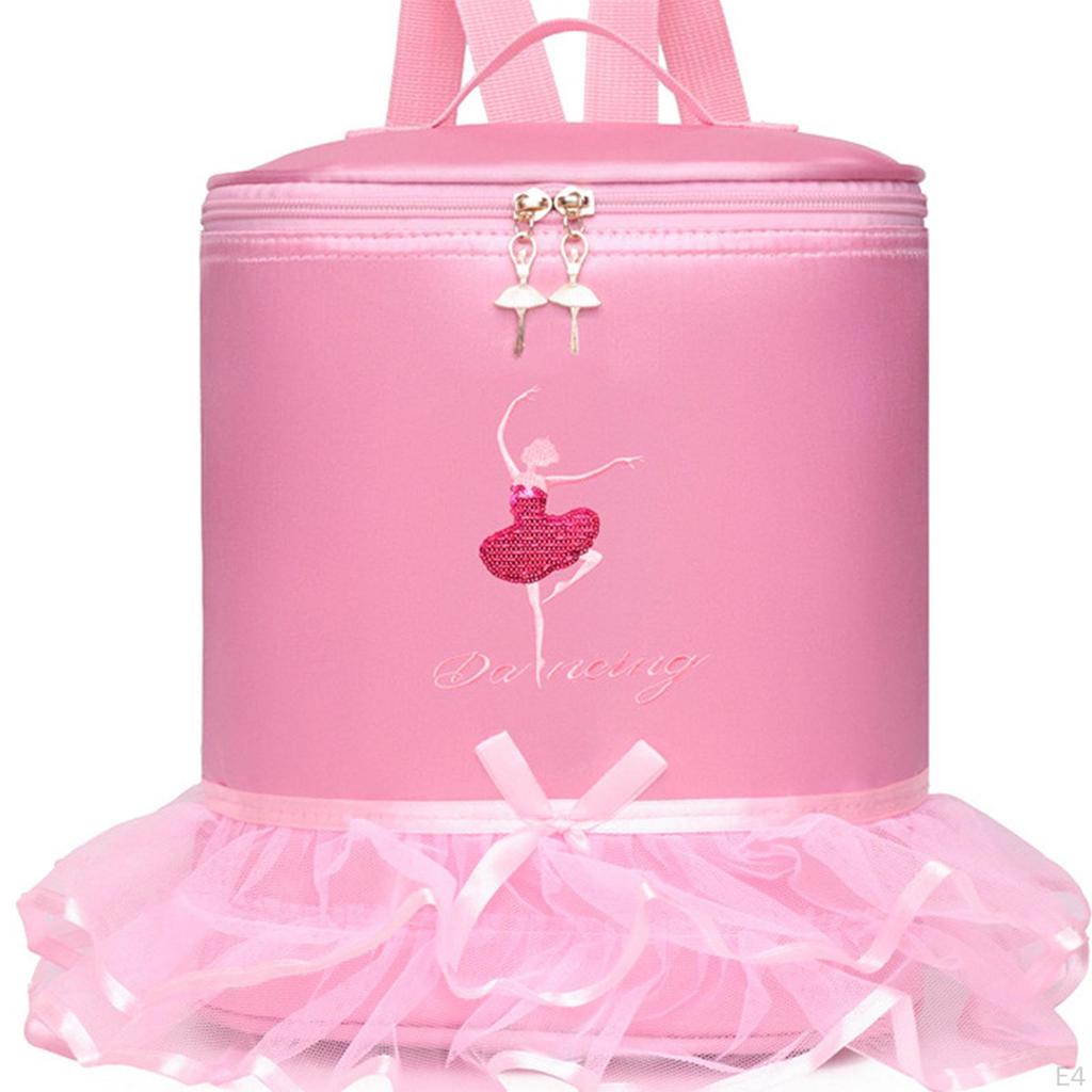 Ballet Dance Bag Portable Lightweight for Latin Dancing Gymnastics Sports