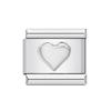 26 English A-Z Letter Name Custom Silver Color 9mm Link Charms Italian Stainless Steel Bracelet DIY Jewelry Making Hand Chain