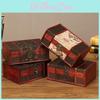 Vintage Holz-Schreibtisch-Aufbewahrungsbox mit Deckel für Schmuck, Make-up und Büromaterial