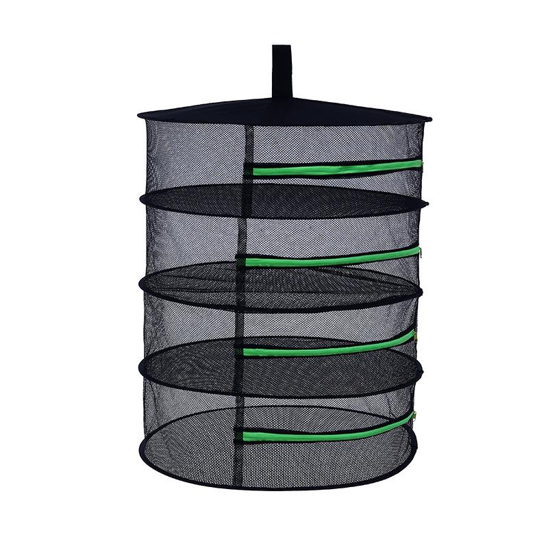4-Layer Herb & Fish Drying Rack: Eco-Friendly Net for Dried Goods & Gardening Supplies