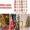 Weihnachts-Adventskalender-Taschen, 24 Tage, Countdown-Kalender, zum Aufhängen, Weihnachts-Geschenktüten mit Kordelzug