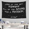 1 Stück Lil Peep Love Rapper Wandteppich Hängende Flagge für Schlafzimmer Wohnheim Klassenzimmer Dekoration