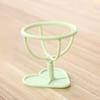 3Pcs Women Makeup Beauty Powder Puff Egg Sponge Display Stand Holder Drying Rack