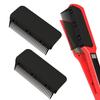 Clip On Flat Iron Comb Attachment Hair Straightening Nimble Comb Grip Comb  Barber