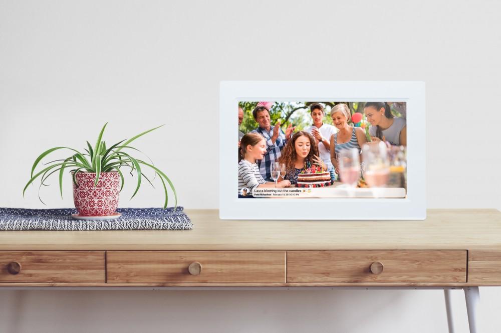 Cyfrowa Ramka na zdjęcia FRAMEO Wi-Fi Ekran dotykowy IPS 10" 16GB Denver PFF-1015W, Denver