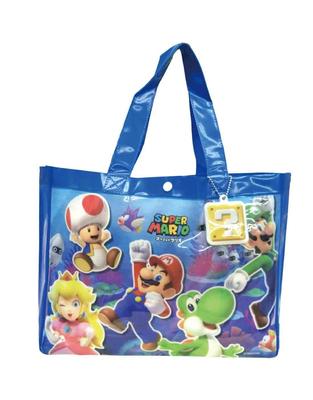 Sun Art Super Mario Beach Tote Bag Blue 1021A [MBS BLE]