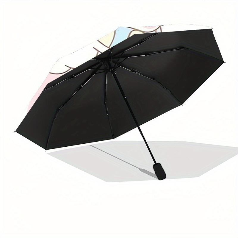 1pc Sanrio Acrobatic Cinnamoroll Pattern Automatic Opening and Closing Umbrella - Small Umbrella Suitable for Various Occasions, Portable 3-Fold Small