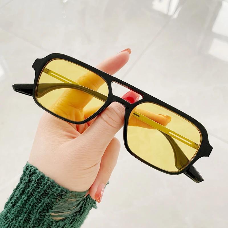 Square Vintage Sunglasses Women Brand Designer Luxury Sun Glasses Female Fashion Candy Colors Small Frame