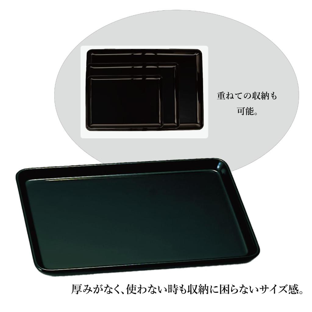 Sanmeni business card tray made in Japan Yamanaka lacquer ware Easy to use Buddhist utensils Memorial services Simple and versatile Congratulatory