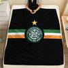 Celtic Football Club Flannel Blanket, High quality Comfortable for All Seasons, Home Decor, Warmth and Comfort