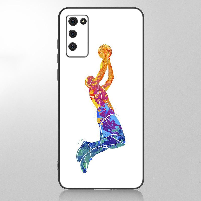 

Чехол Basketball Basket Dunk для Samsung Galaxy A12 A02S A22 A32 A52 A72 A71 A51 A41 A31 A21 A11 A50 A70 A10S A20S, черный Samsung A72