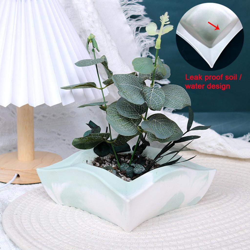 Cheap PDTO Silicone Succulent Plant Pot Mould Flower Pot Planter Epoxy