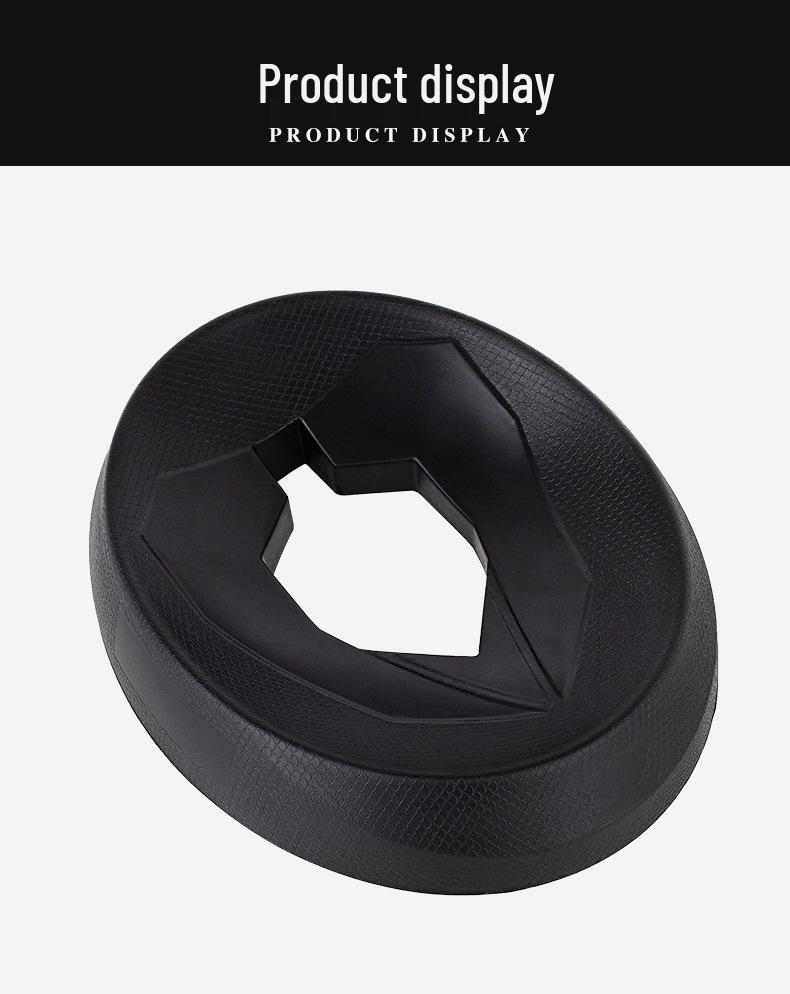 Black Non-Slip Multifunctional Helmet Cushion for Full & Half Face Helmets, Model HP02