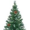 VidaXL Arbre de Noël artificiel avec pommes de pin 180 cm