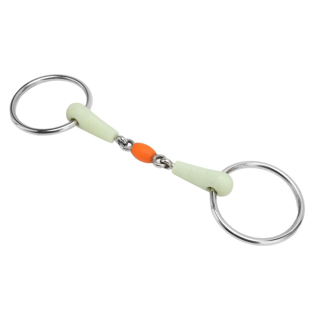 Pferdemaulgebiss Apfelgeschmack Professionelles Pferdetrense-Gebiss aus Edelstahl für das Training im Reitsport